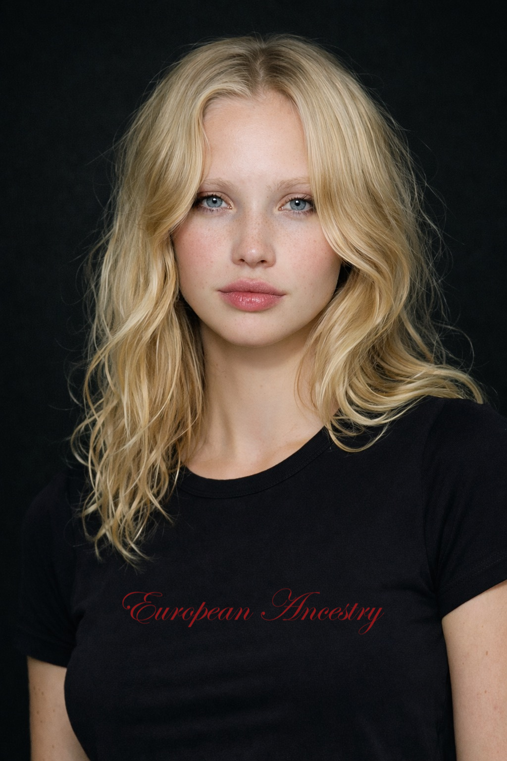 2 RED FRONT PRINT Unisex staple eco t-shirt